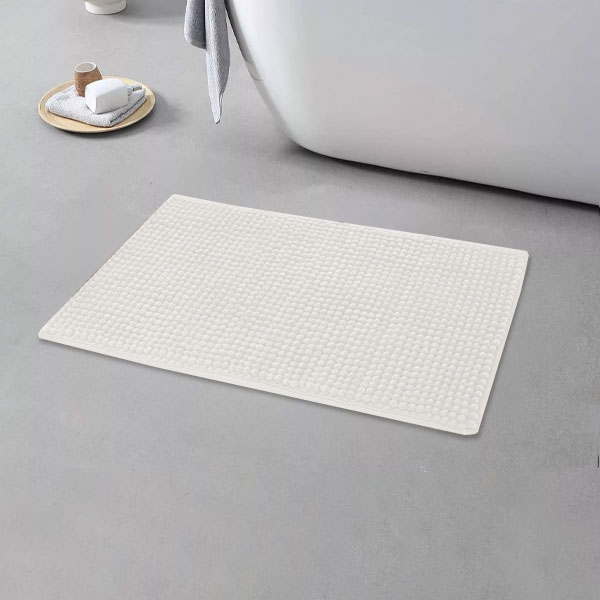 Anti Slip Soft Washable Bath Mat Rugs Water Absorbent Shower Mat 