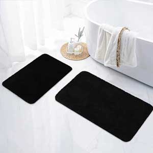 stylish, non-slip & absorbent bath mats