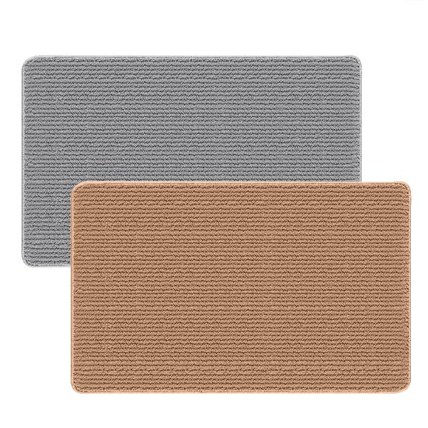 Super Absorbent Doormats Dirt Trapper Non Slip Machine Washable For Front Door Indoor, Outdoor